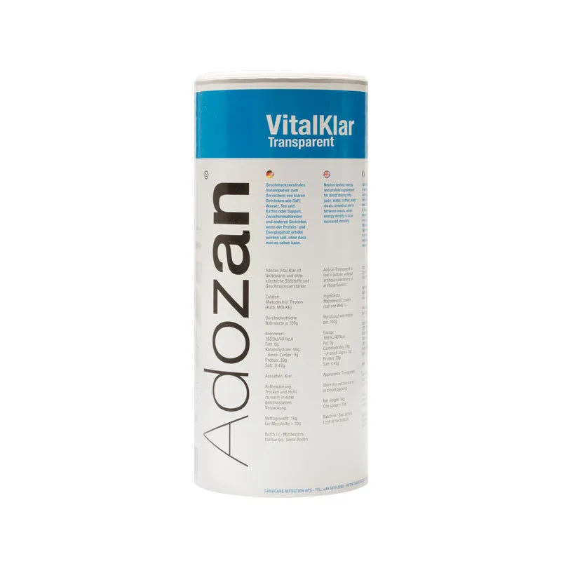 Adozan VitalKlar proteinpulver 10 g klar
