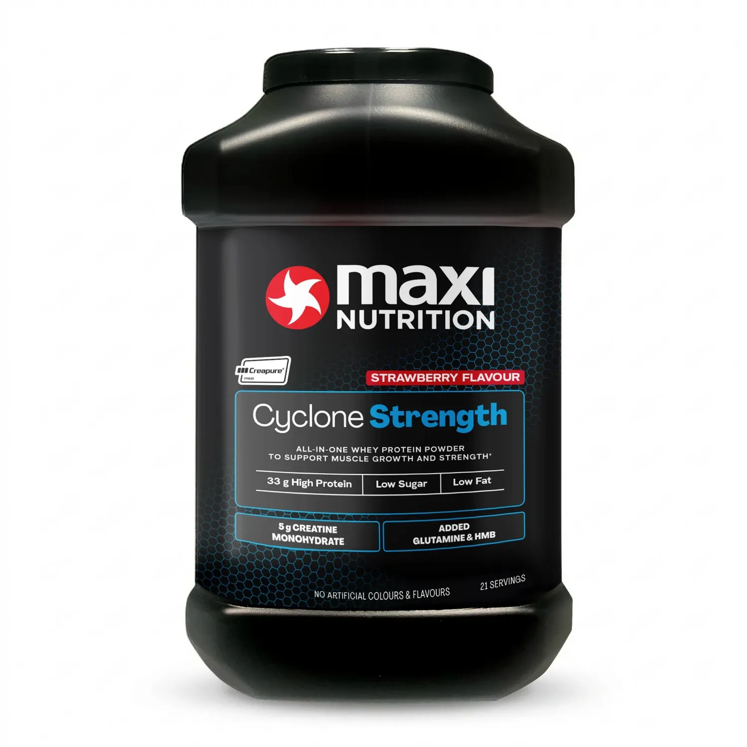 MaxiNutrition Cyclone proteinpulver 3-pak kreatin