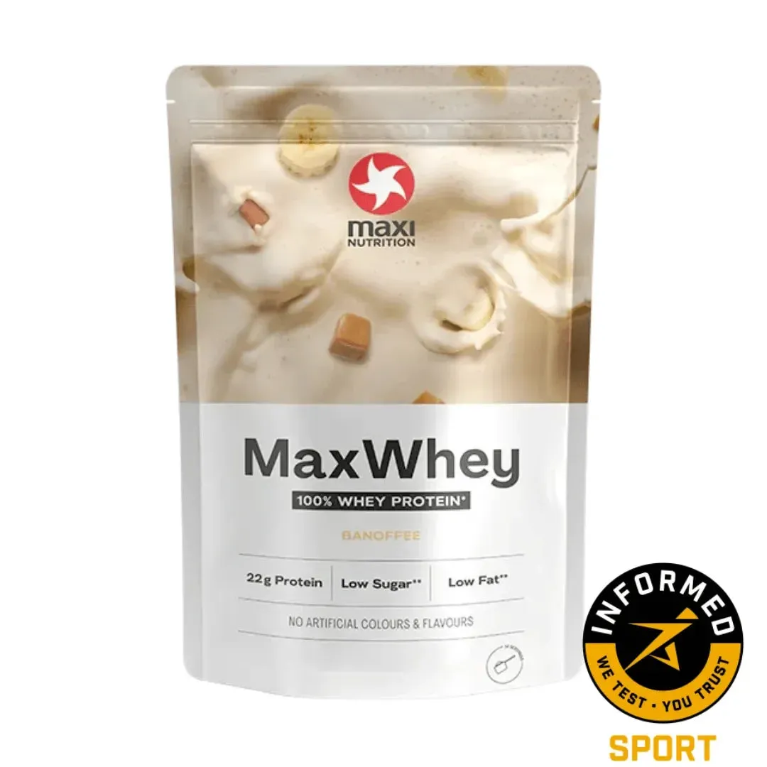 MaxiNutrition MaxWhey proteinpulver chokolade 7g BCAA