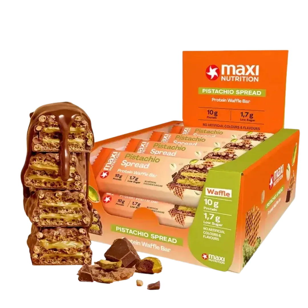 MaxiNutrition Waffle Proteinbar Double Milk 12x39g