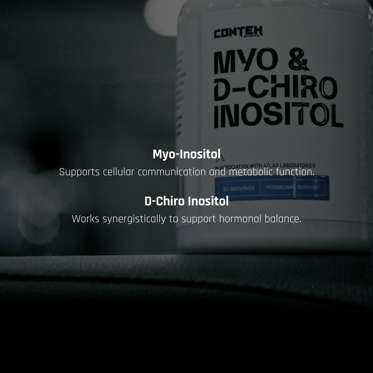 Conteh Sports Myo D-Chiro Inositol kapsler 4 stk dosis