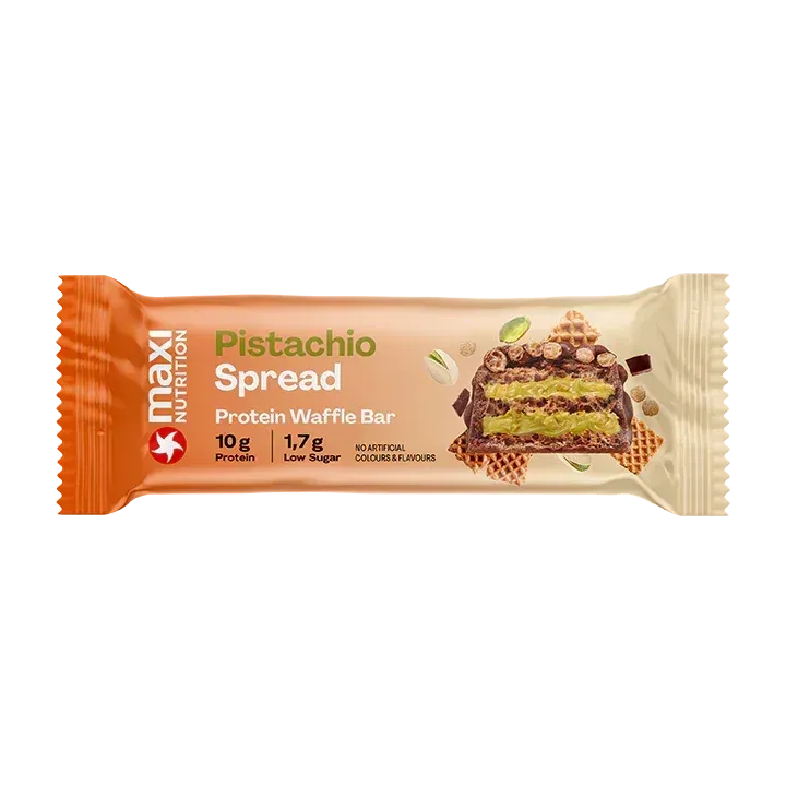 MaxiNutrition Waffle Proteinbar Double Milk 12x39g