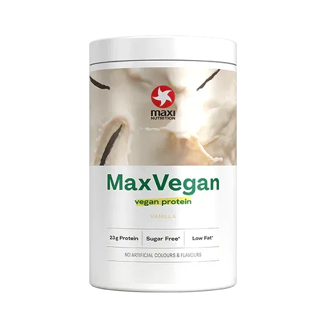 MaxiNutrition MaxVegan vegansk proteinpulver vanilje 22g
