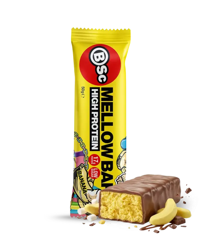 BSc Mellow Proteinbar Chocolate 16g Protein Uden Tilsat Sukker