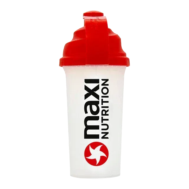 MaxiNutrition Original shaker 700ml rødt låg