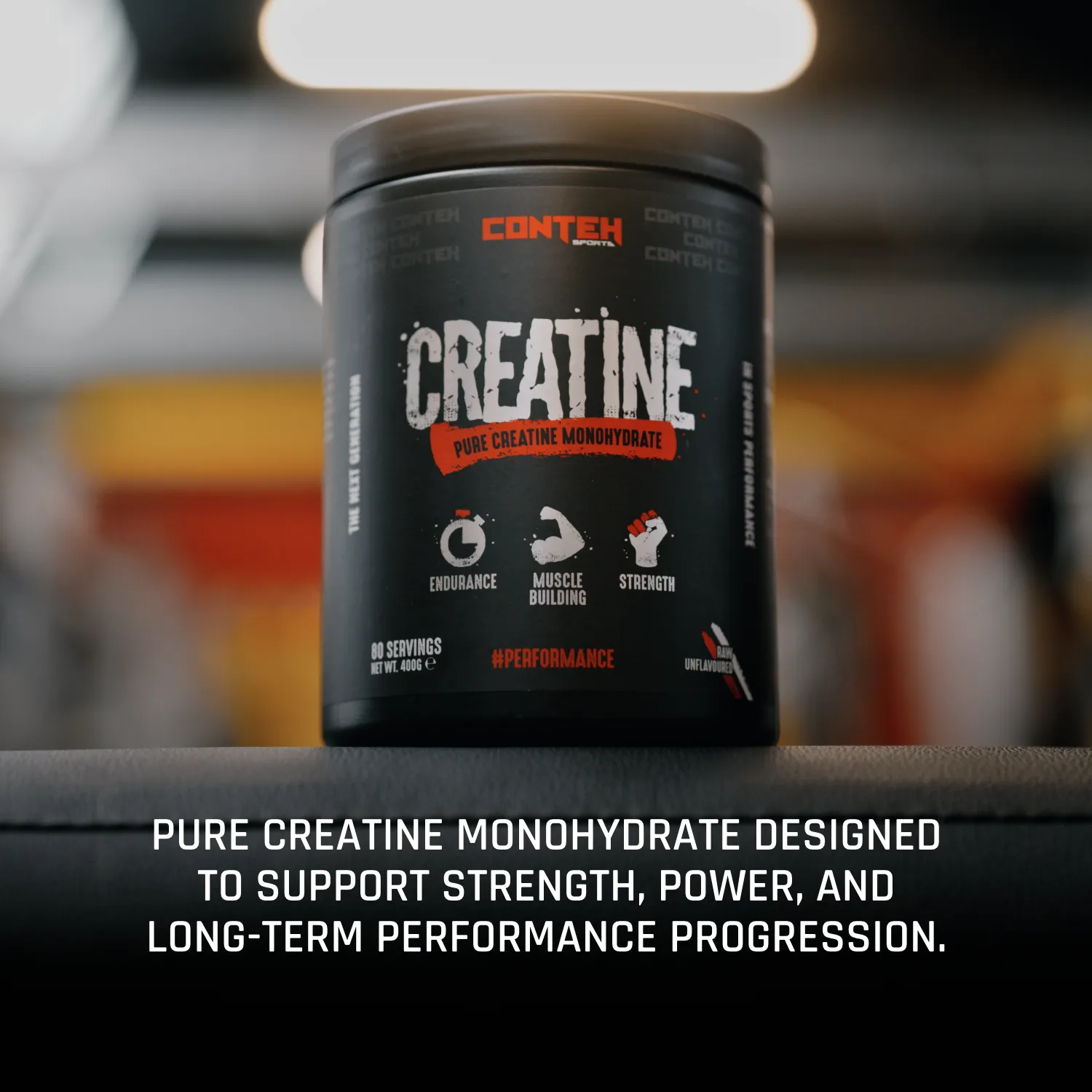 Conteh Sports Creatine Monohydrate kreatin pulver 1 kg