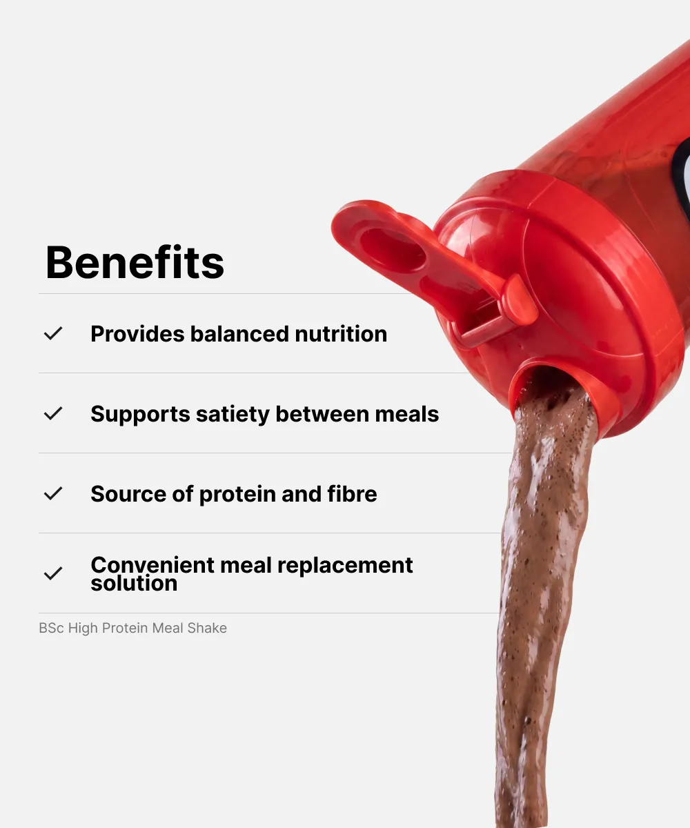 BSc High Protein Meal Shake Choc Cookie Butter 1,74 kg måltid