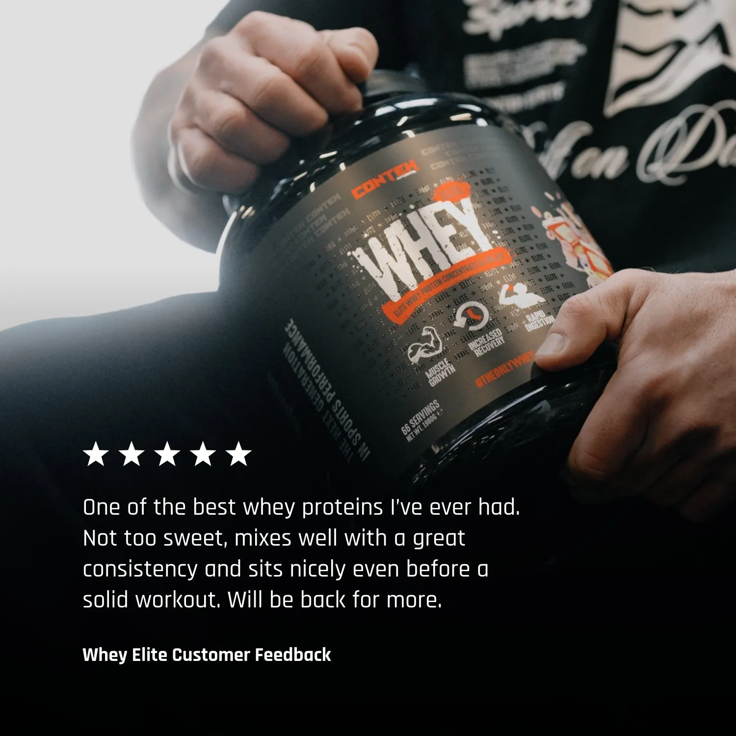 Conteh Sports Whey Elite proteinpulver Vanilje 20,2g