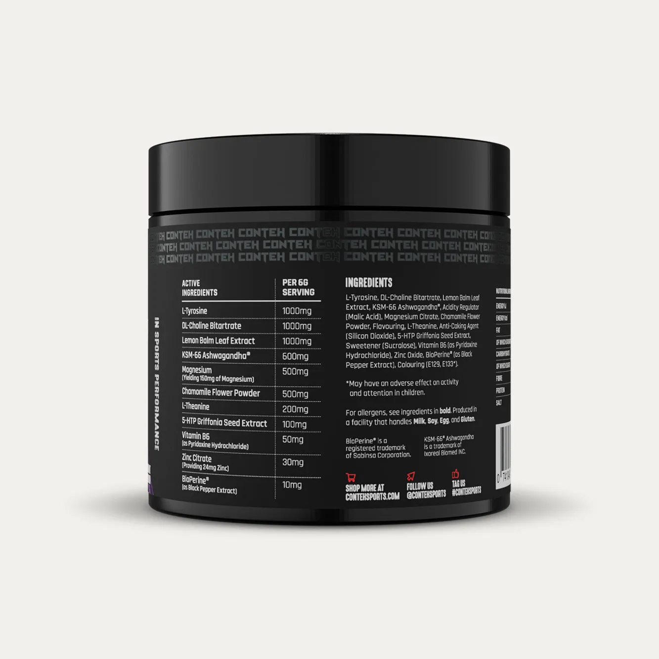 Conteh Sports Supreme Sleep søvn kosttilskud solbær KSM-66