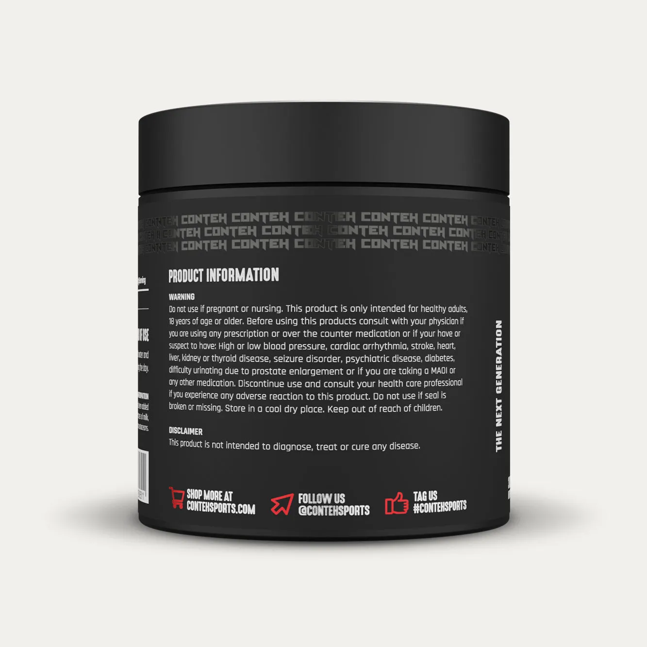 Conteh Sports Creatine Monohydrate kreatin 150g 30 portioner