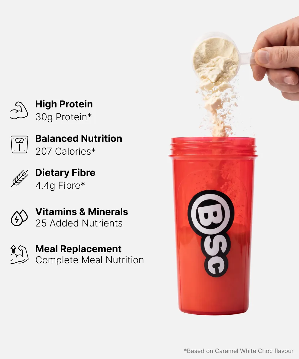 BSc High Protein Meal Shake Choc Cookie Butter 1,74 kg måltid