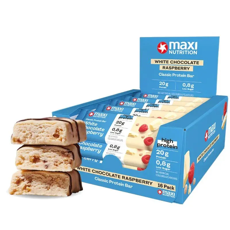 MaxiNutrition Classic Proteinbar Chocolate Brownie 16x40g 20g protein