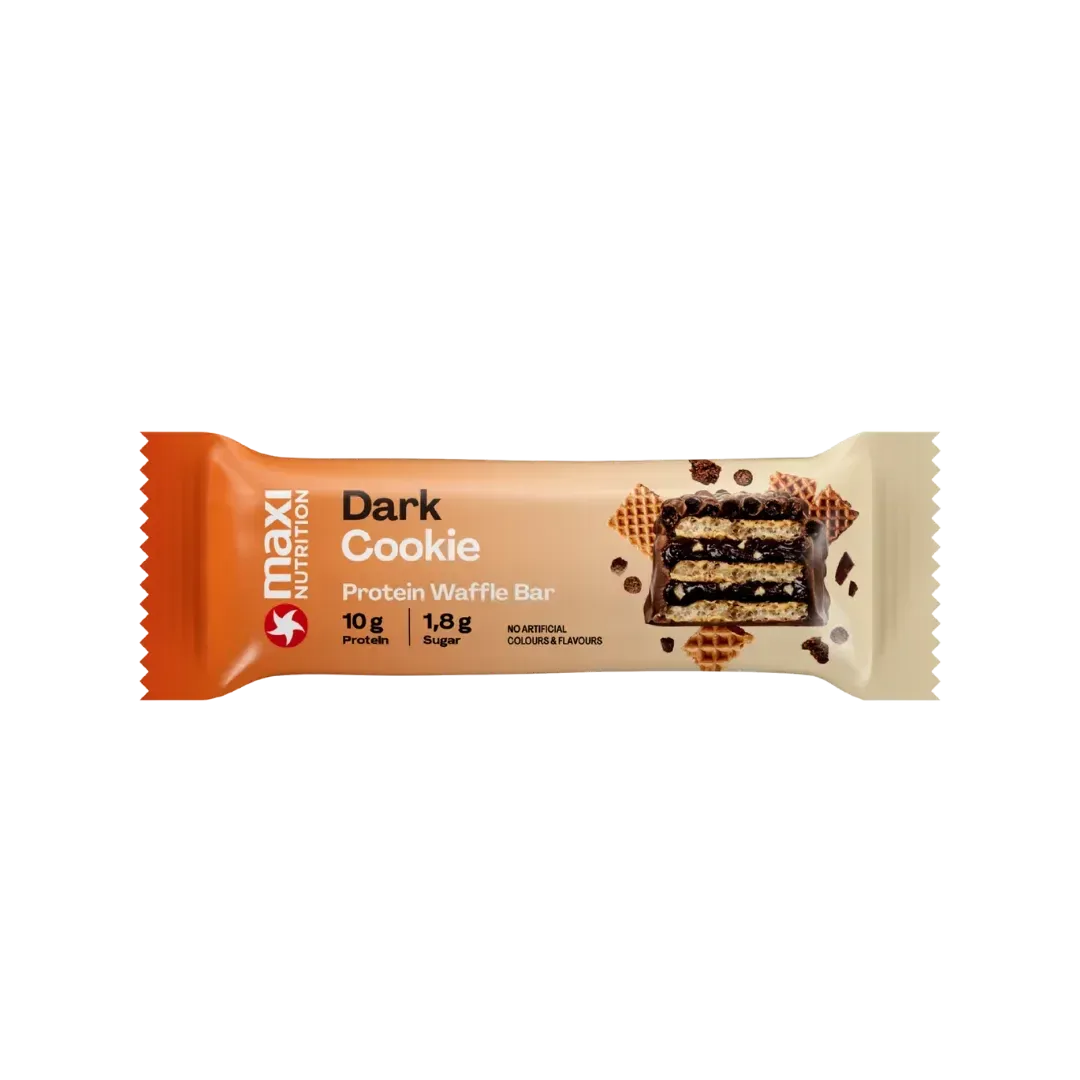 MaxiNutrition Waffle proteinbar 1x39g hasselnød 10g protein