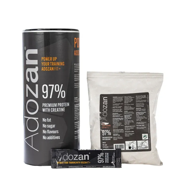 Adozan Fit+ proteinpulver 300 g til hverdag