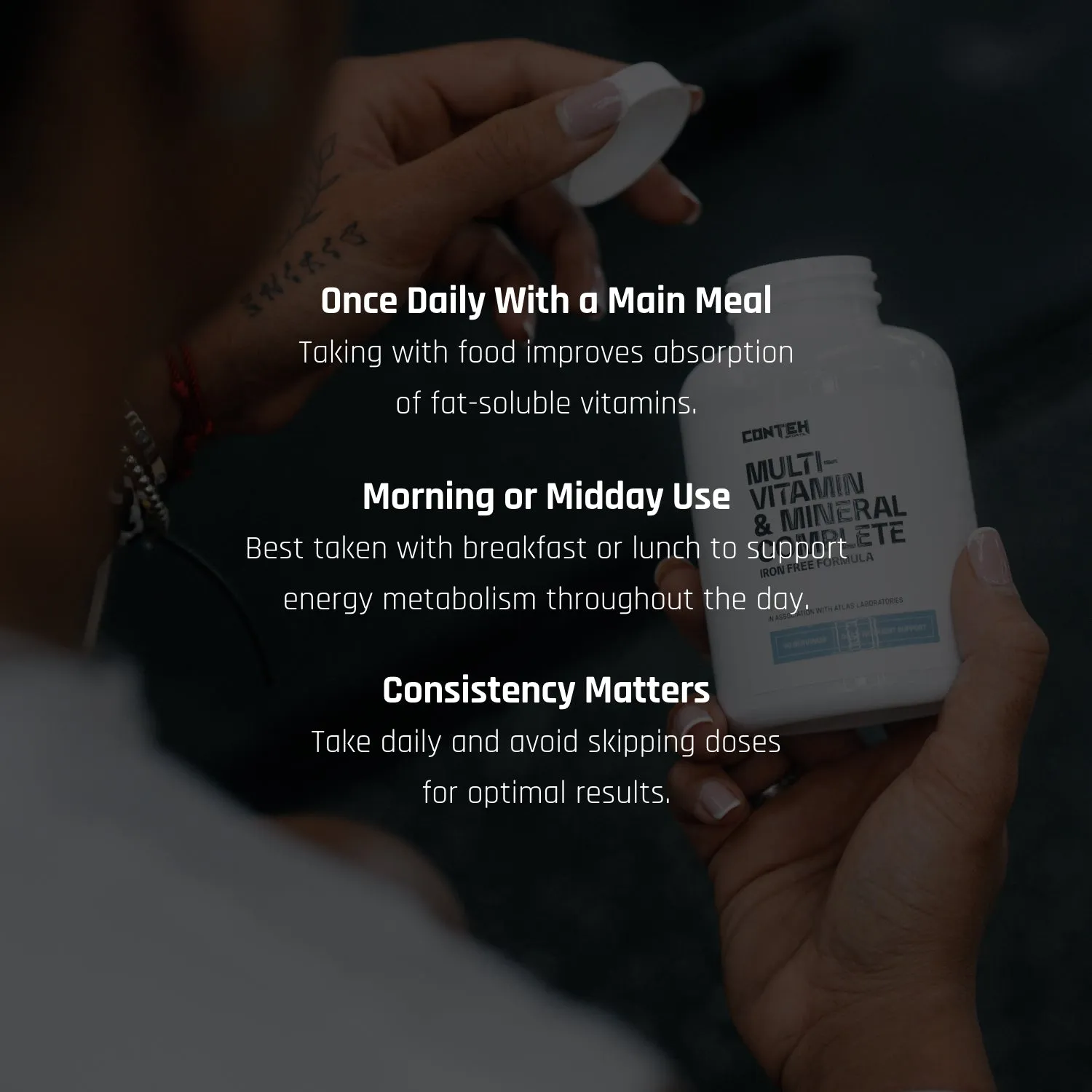 Conteh Sports Multi-Vitamin Mineral Complete kapsler