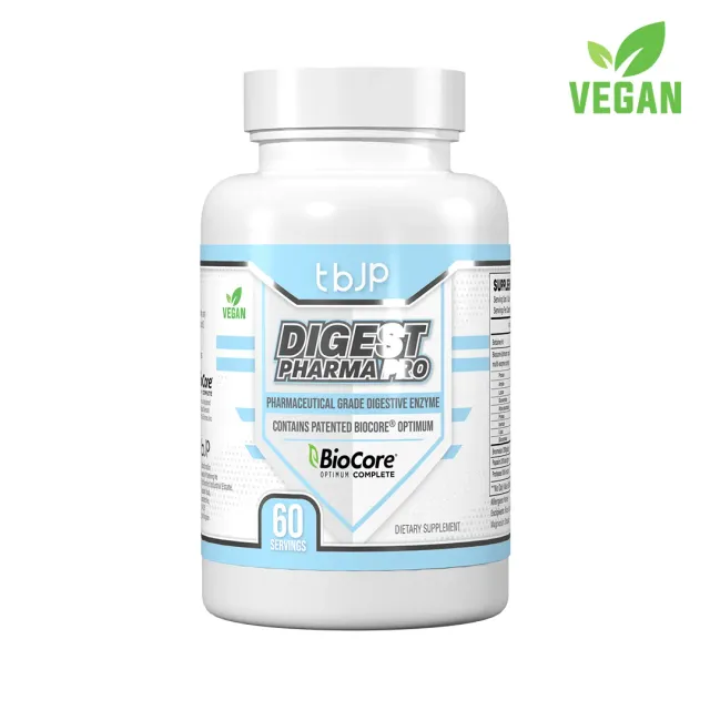 Trained by JP Digest Pharma Pro fordøjelsesenzymer 60 kapsler