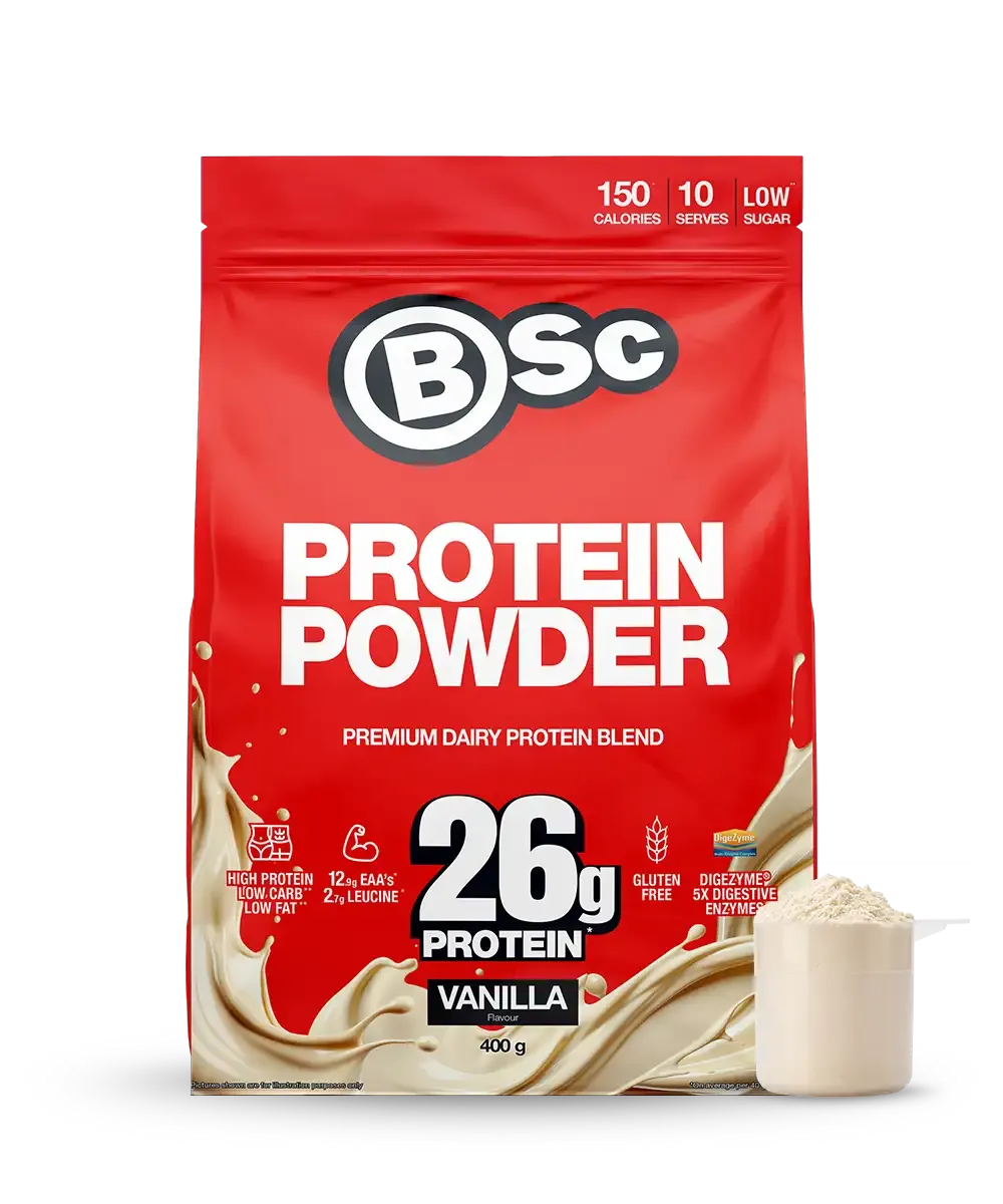 BSc Proteinpulver Vanilje 400g 26g Protein