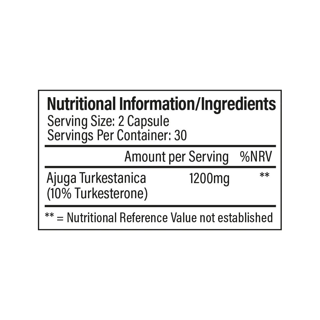 Trained by JP Turkesteron kapsler 600 mg vegansk
