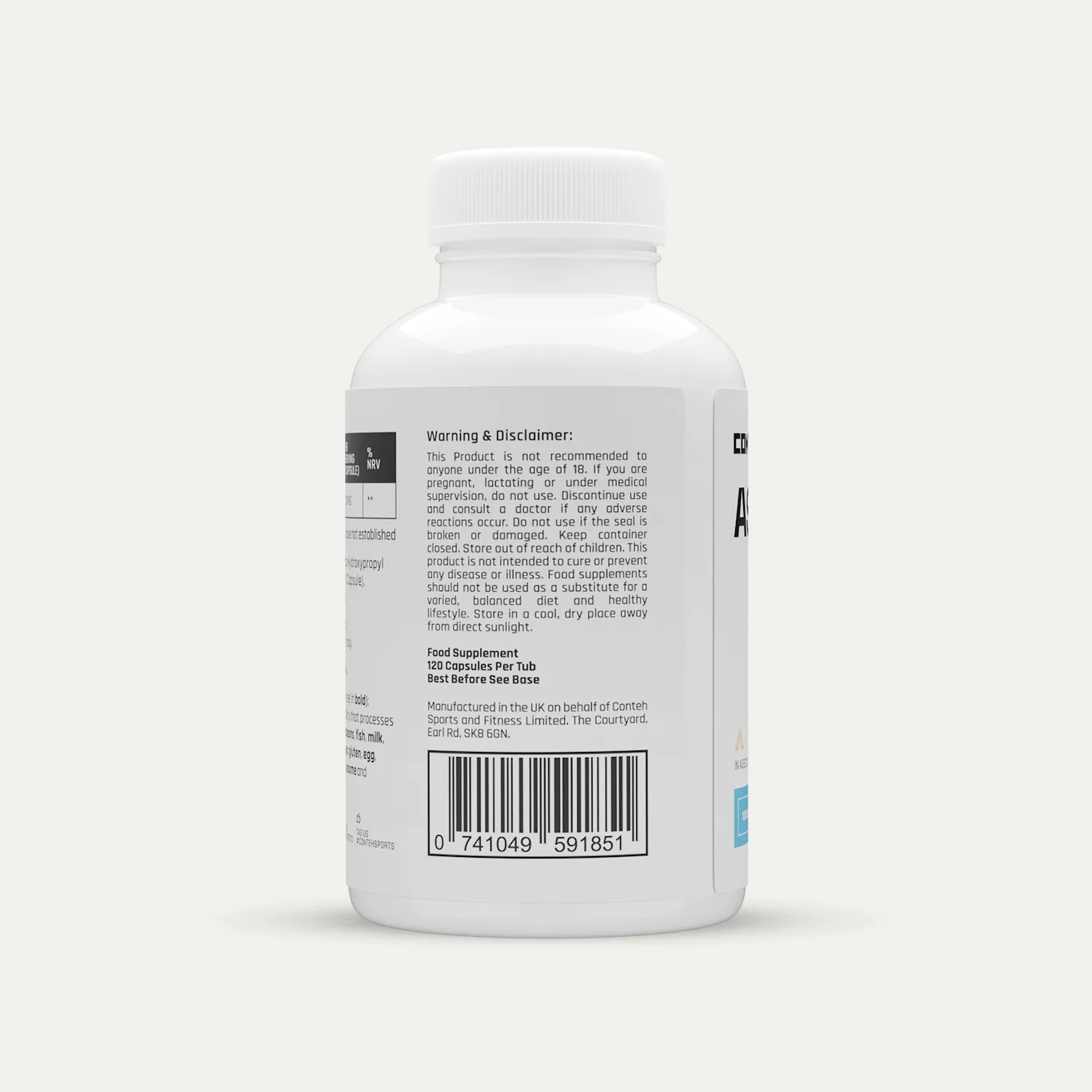 Conteh Sports Astragalus Exclusive kapsler 500 mg urtetilskud
