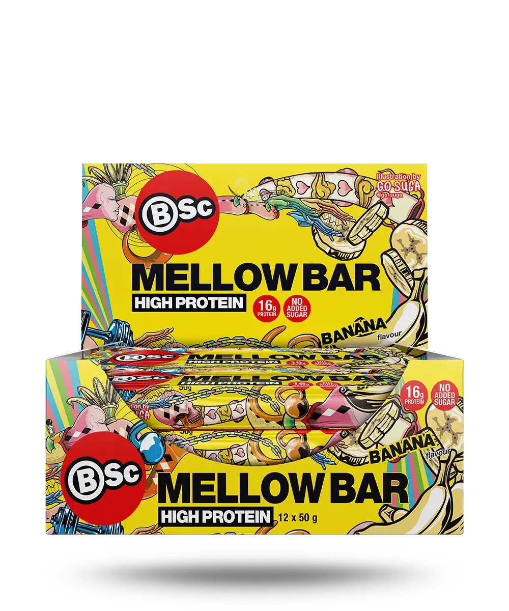 BSc Mellow Proteinbar Chocolate 16g Protein Uden Tilsat Sukker