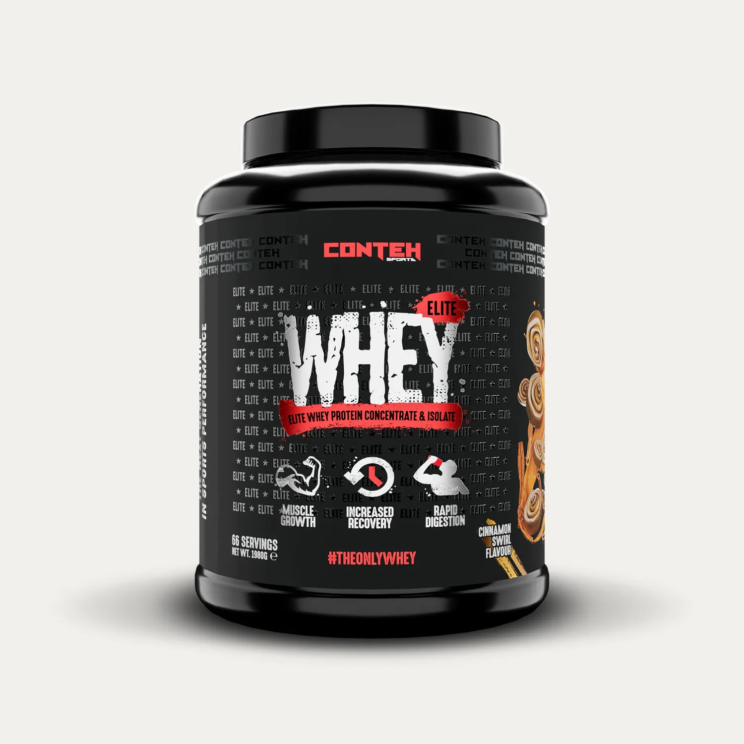 Conteh Sports Whey Elite valleprotein Caramel Biscuit 20g protein