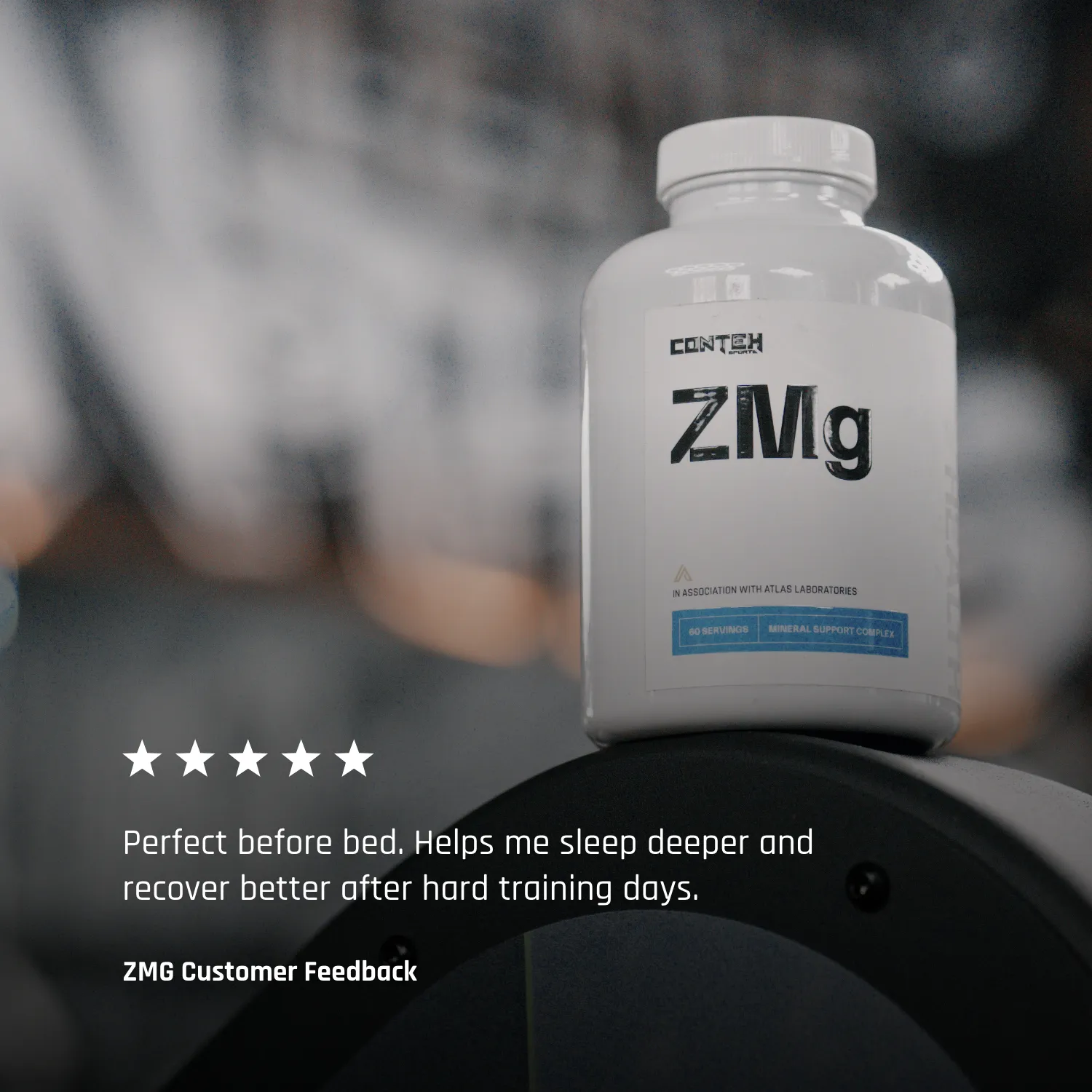Conteh Sports ZMG Advanced ZMA kapsler magnesium zink