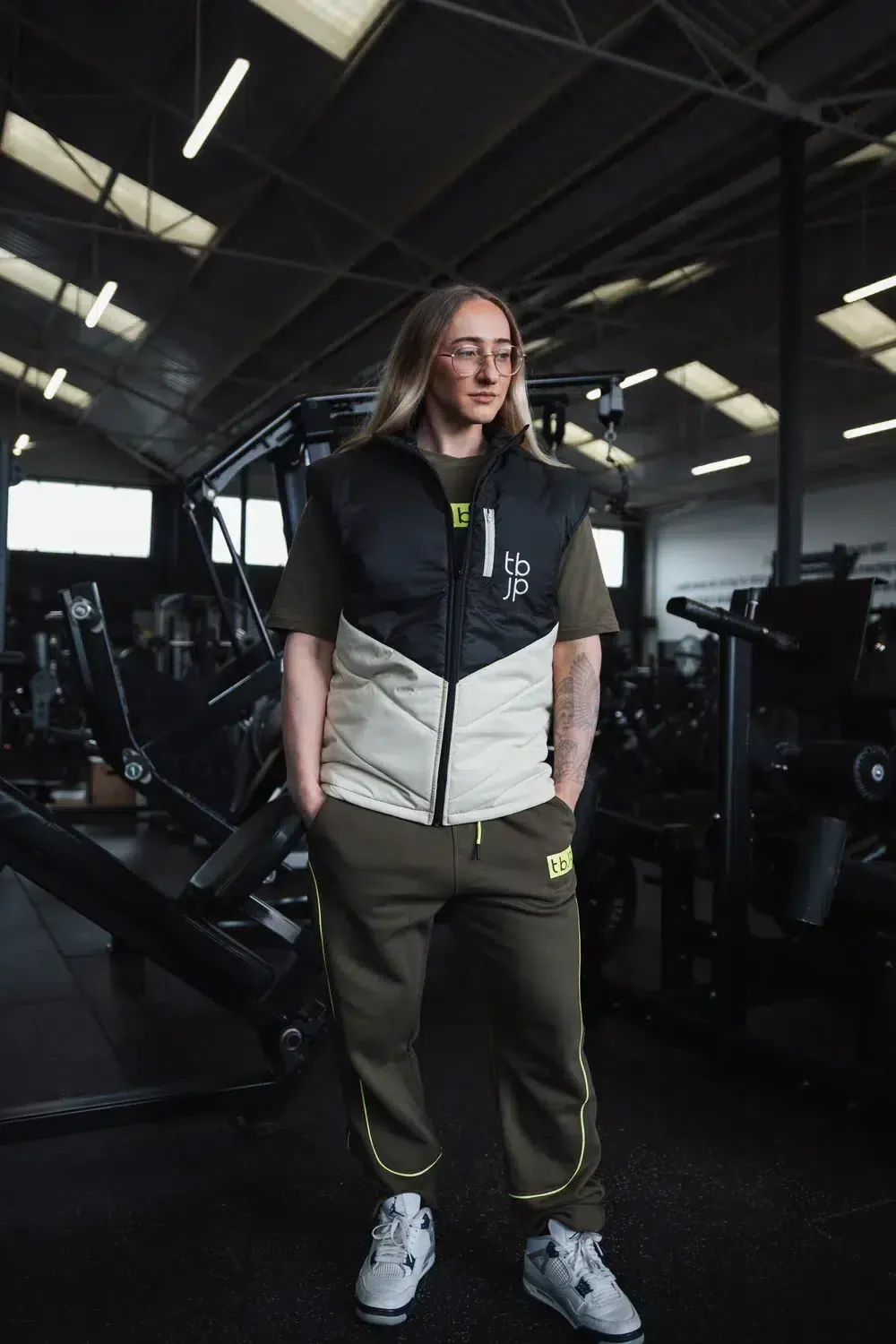 Trained by JP Insulated gilet hvid unisex polyester vest