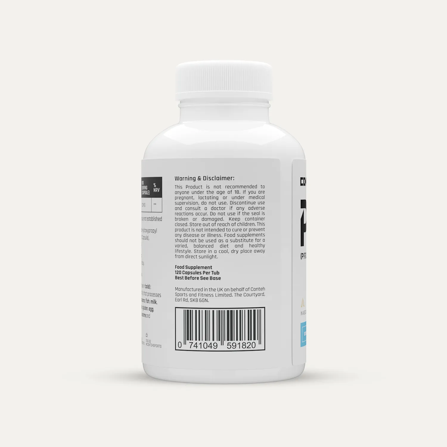 Conteh Sports P-5-P vitamin B6 kapsler 100 mg