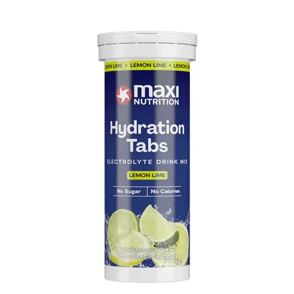 MaxiNutrition Hydration elektrolyttabs lemon lime 10 stk