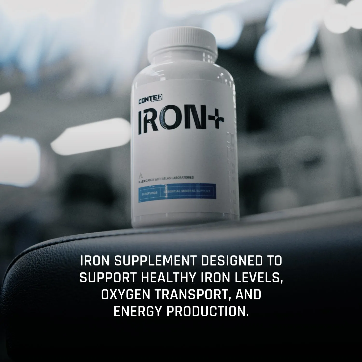 Conteh Sports Iron+ jernkapsler 36mg daglig dosis