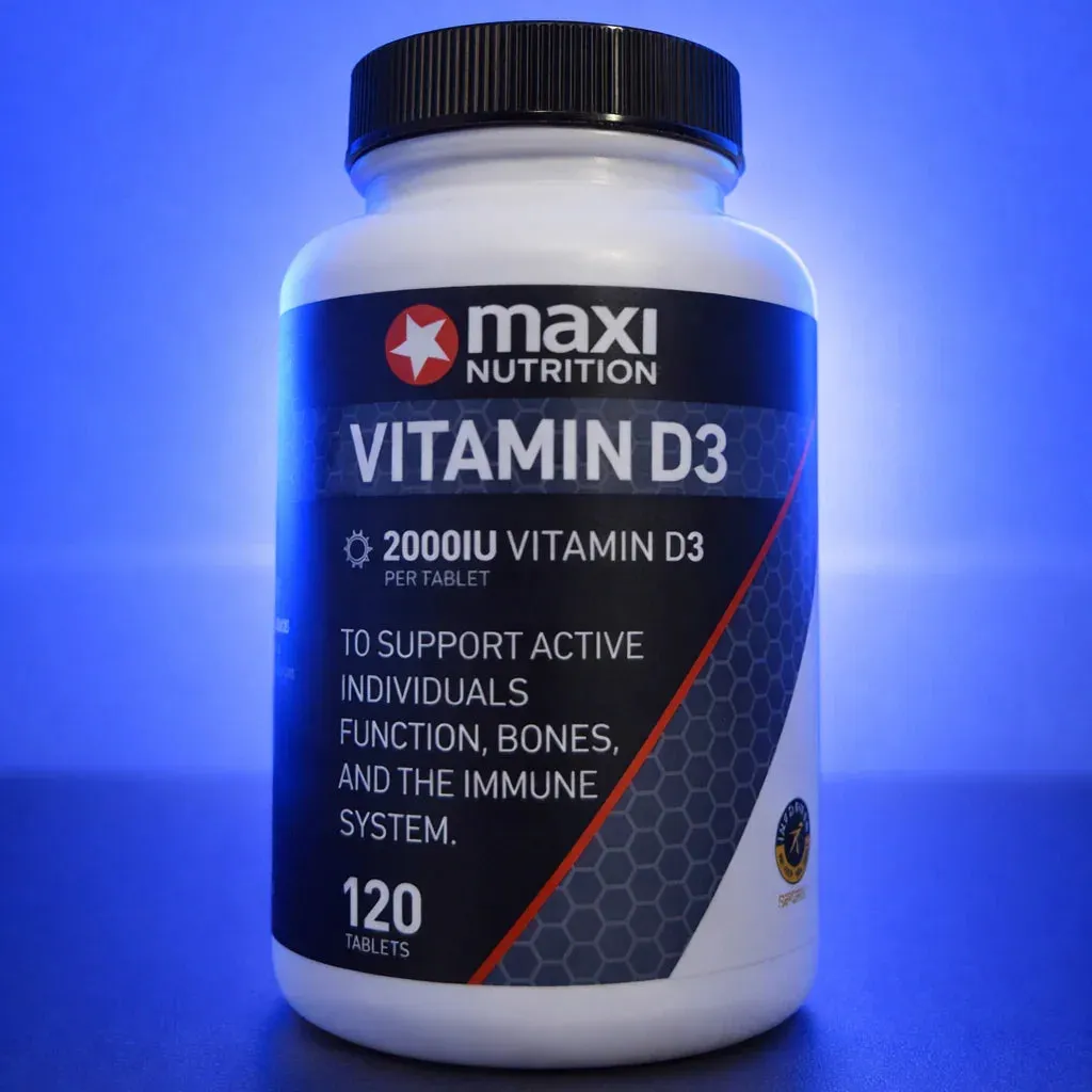 MaxiNutrition Vitamin D3 tabletter 2000IE 120 stk immunforsvar
