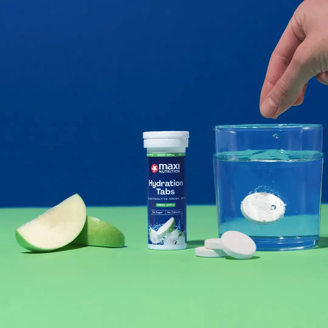 MaxiNutrition Hydration elektrolyt 10tabs grønt æble