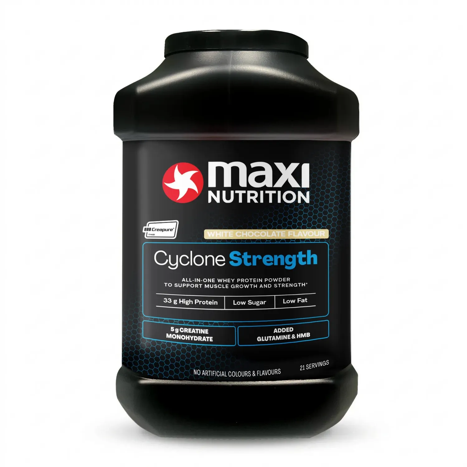 MaxiNutrition Cyclone proteinpulver 3-pak kreatin