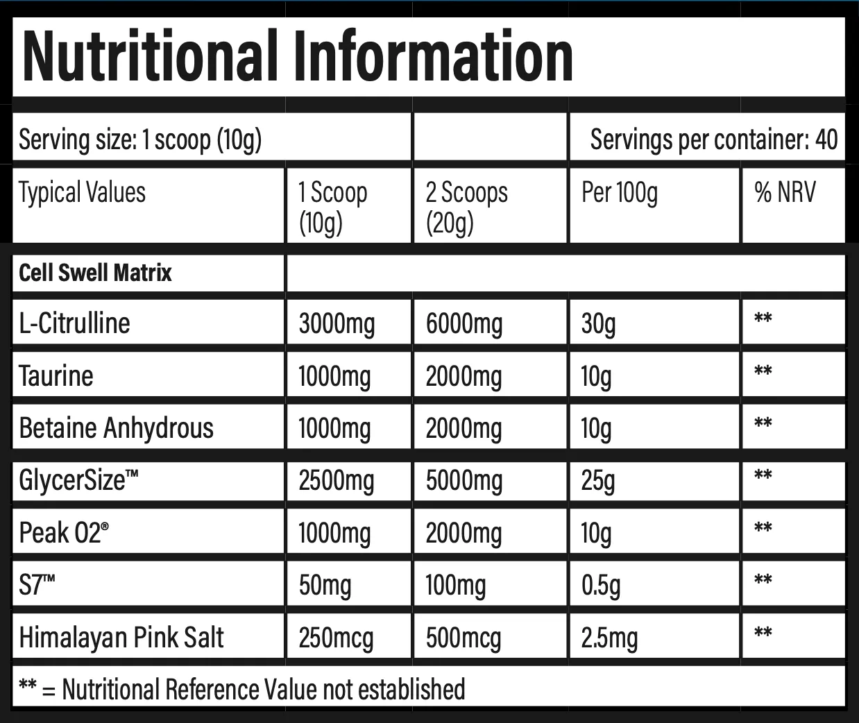 Trained by JP Pumpage stim-fri pre workout 10 g scoop