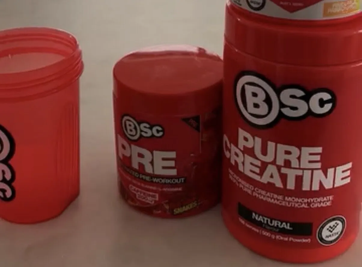 BSc PRE Pre-Workout Pulver 300g Red Sour Snakes Koffein