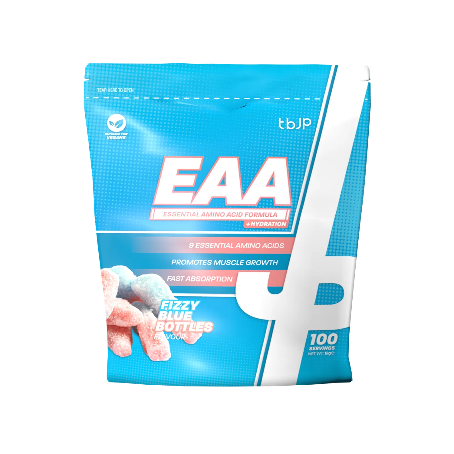 Trained by JP EAA aminosyrer 1 kg pina colada