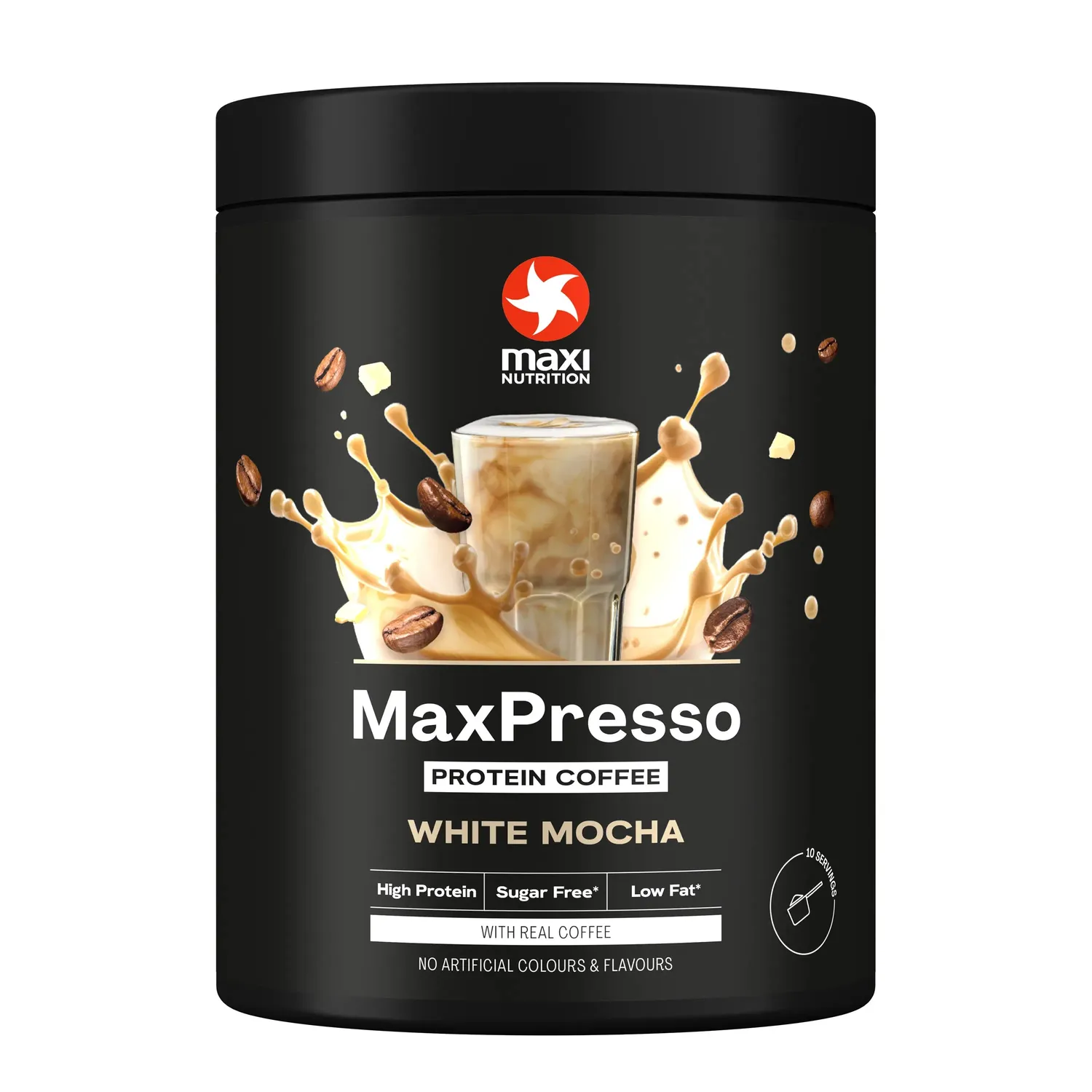 MaxiNutrition Maxpresso proteinkaffe classic coffee 22g protein