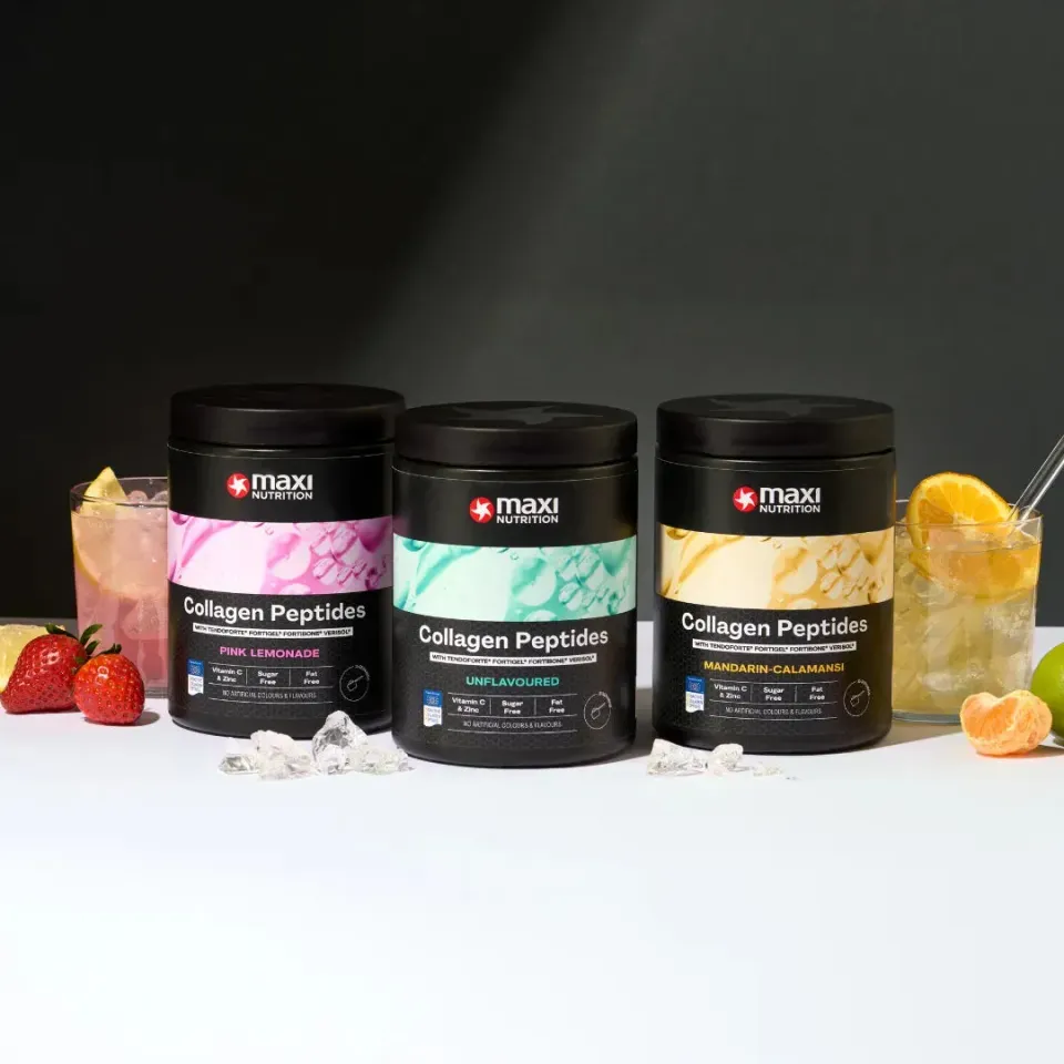 MaxiNutrition Collagen Peptides kollagenpulver 300g led og hud