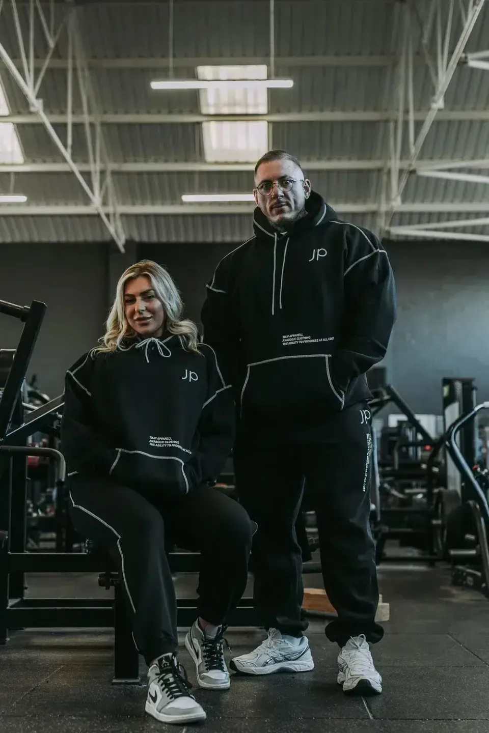 Trained by JP Anabolic tbJP hoodie bomuld