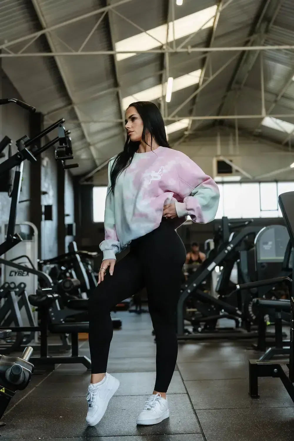 Trained by JP Sweater tie dye pastel multicolour