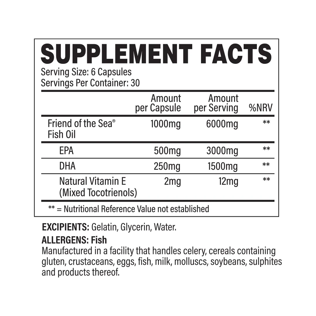 Trained by JP Oh-Mega Pharma Pro omega-3 kapsler