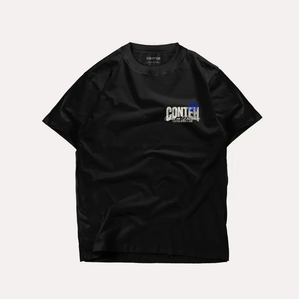 Conteh Sports Built on Discipline T-shirt sort oversize