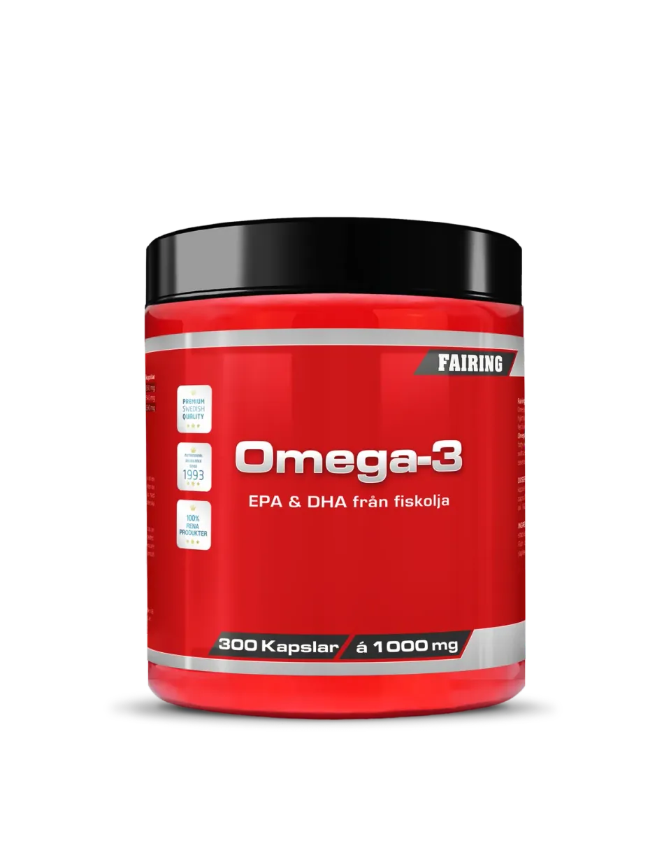 Fairing Omega 3 fiskeolie kapsler til daglig dosis