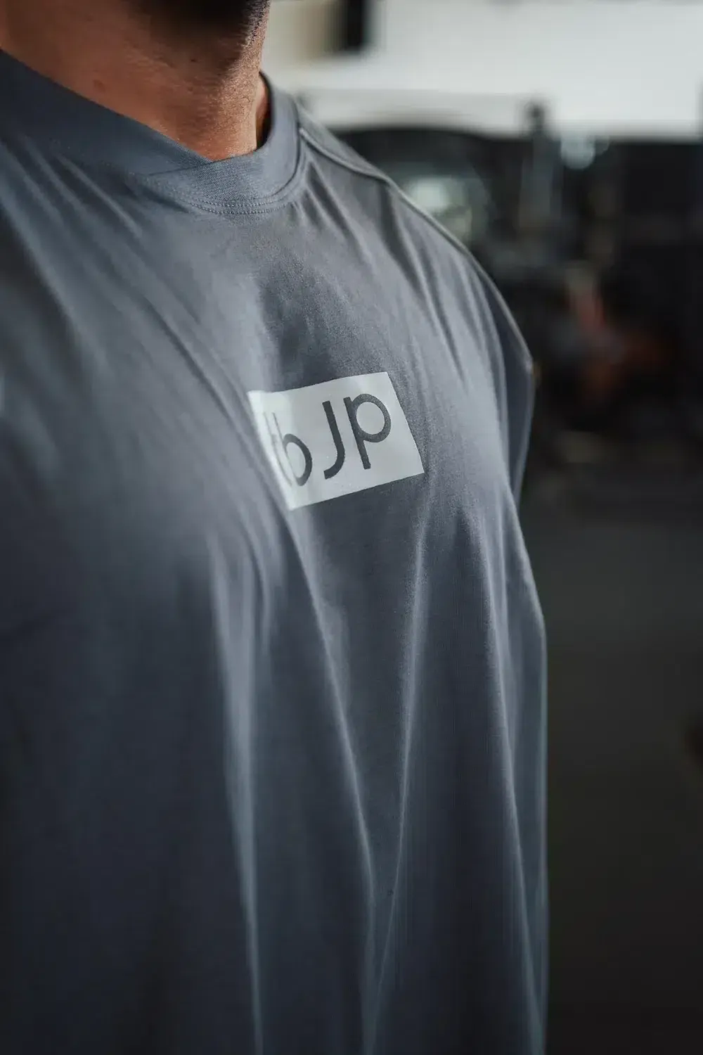 Trained by JP Raglan Tee trænings t-shirt grå