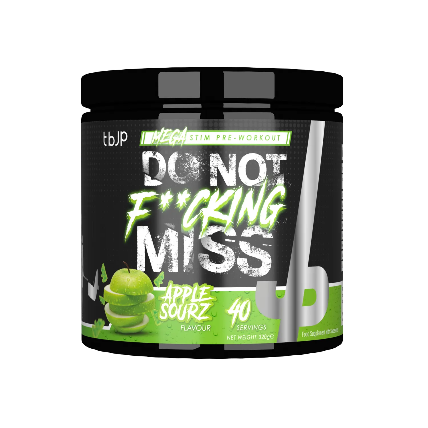 Trained by JP DNFM Ekstrem pre-workout stim 8g