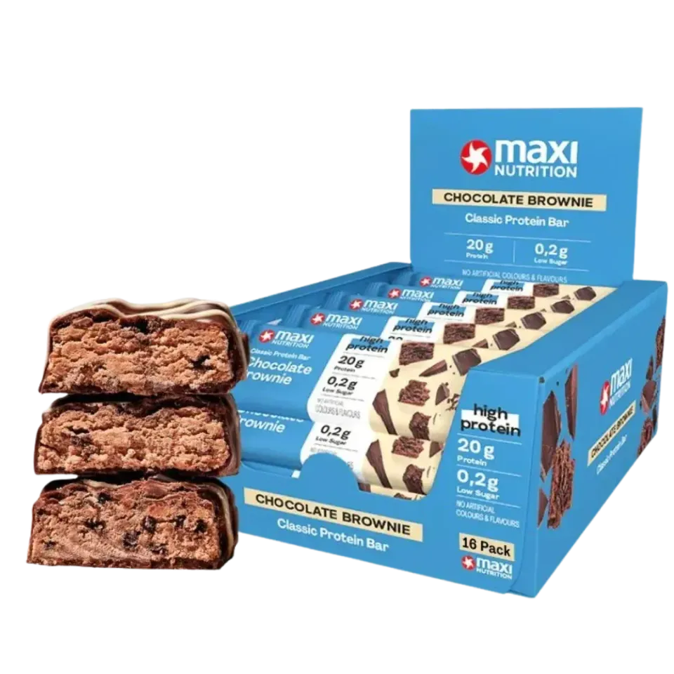 MaxiNutrition Classic Proteinbar Chocolate Brownie 16x40g 20g protein