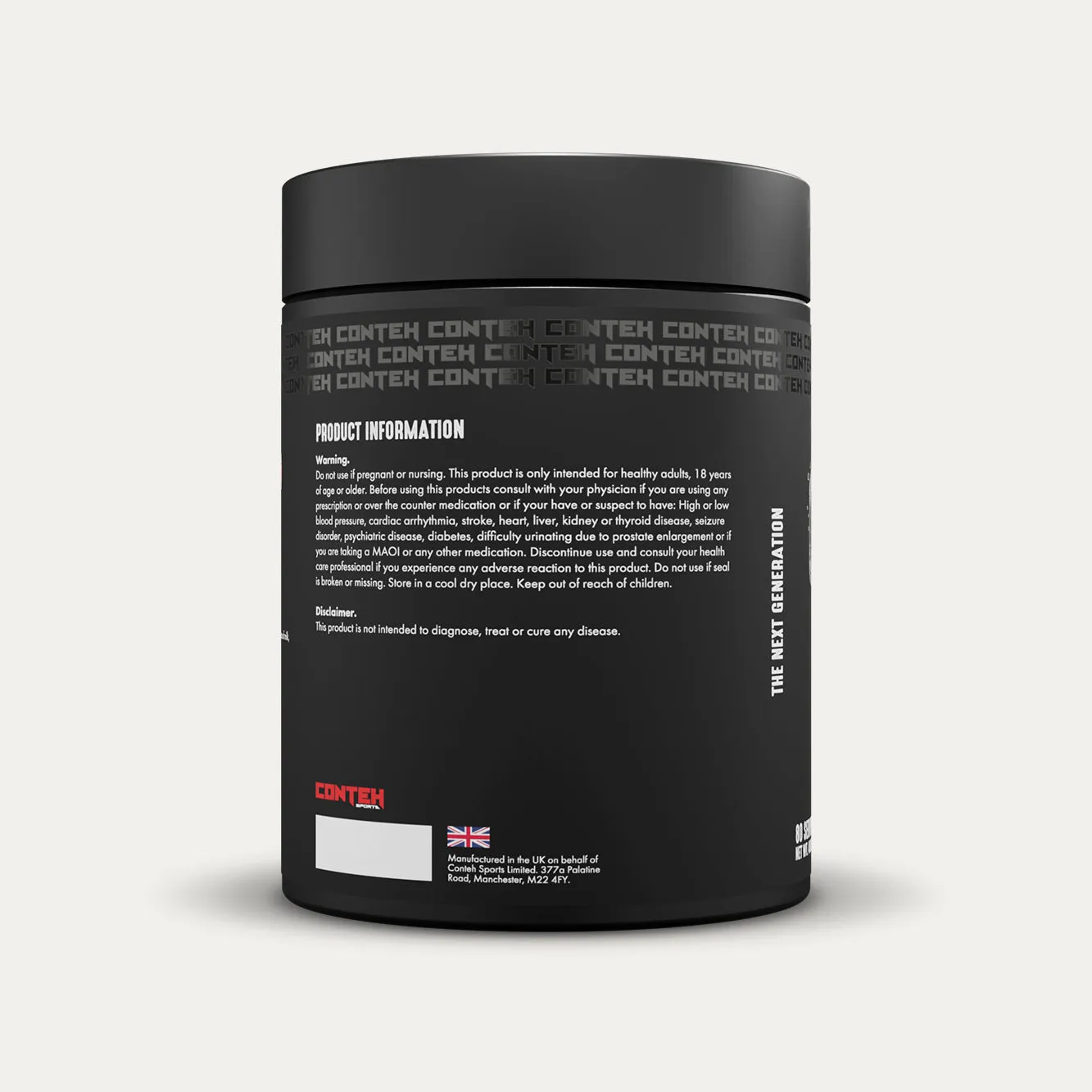 Conteh Sports Creatine Monohydrate kreatinpulver 400 g styrke