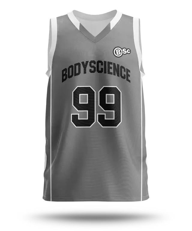 BSc Supplements Basketball Træningssinglet Sølv XL