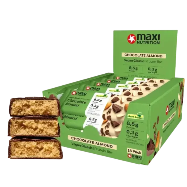 MaxiNutrition Classic Vegansk Proteinbar Salted Caramel 16x35g