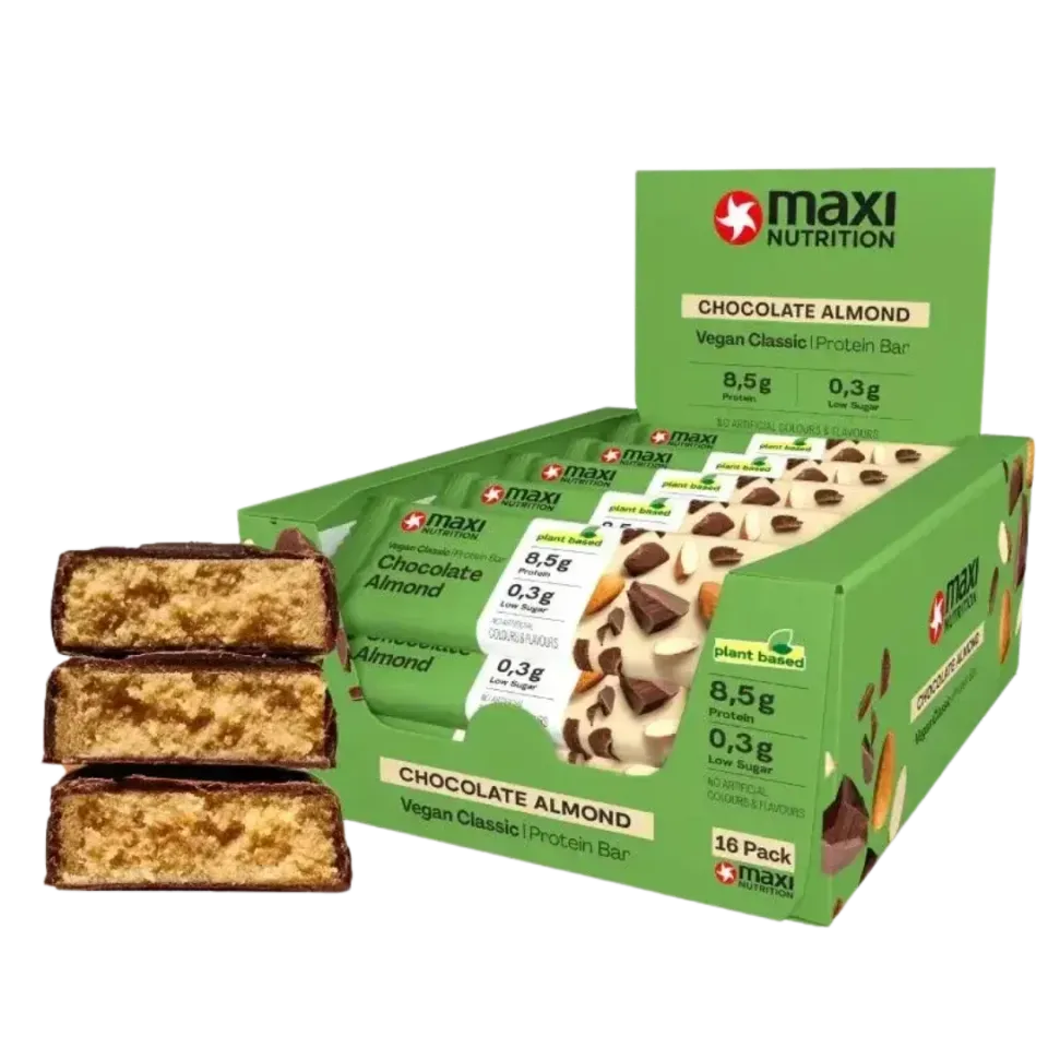MaxiNutrition Classic Vegansk Proteinbar Salted Caramel 16x35g